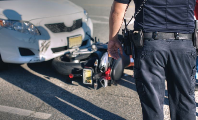 what are the rights of injured motorcyclists in multi-vehicle collisions